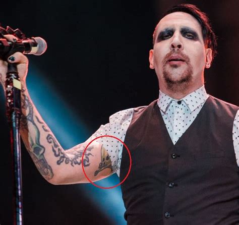 Marilyn Manson Tattoos